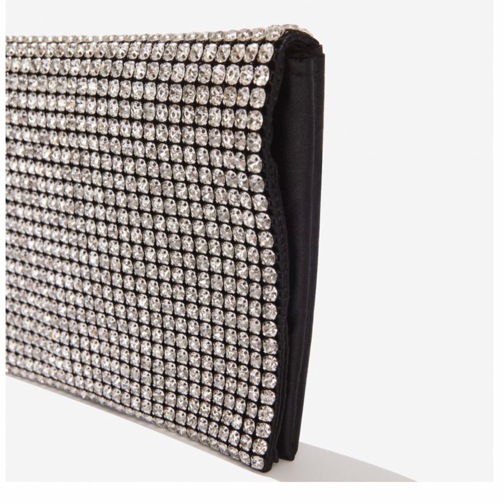AMBER SCEATS Stella Crystal Bag, Evening Purse With Strap or Clutch NEW